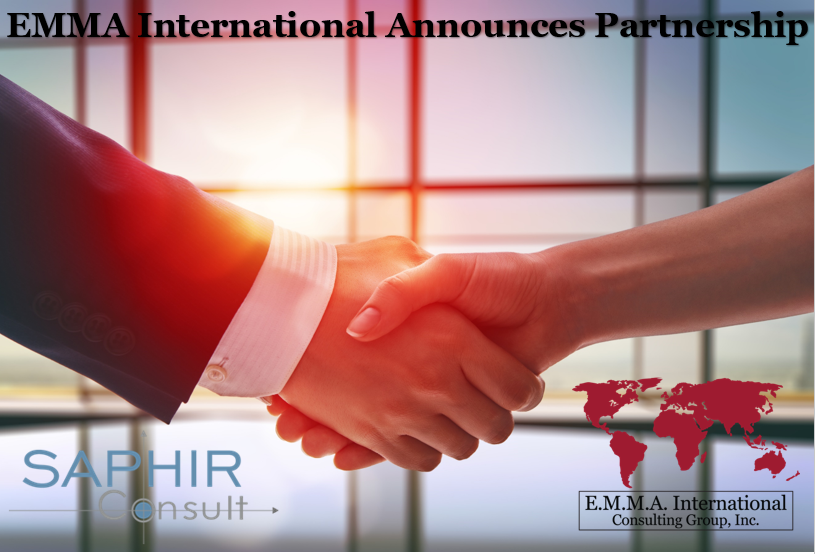 EMMA INTERNATIONAL CONSULTING GROUP, INC. ANNOUNCES PARTNERSHIP WITH SAPHIR CONSULT, FOUNDER OF QUALIPRO