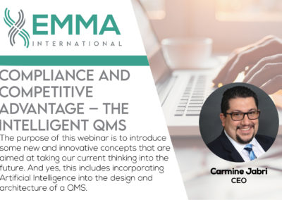Compliance AND Competitive Advantage – the Intelligent QMS