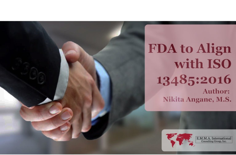 FDA to Align with ISO 13485:2016