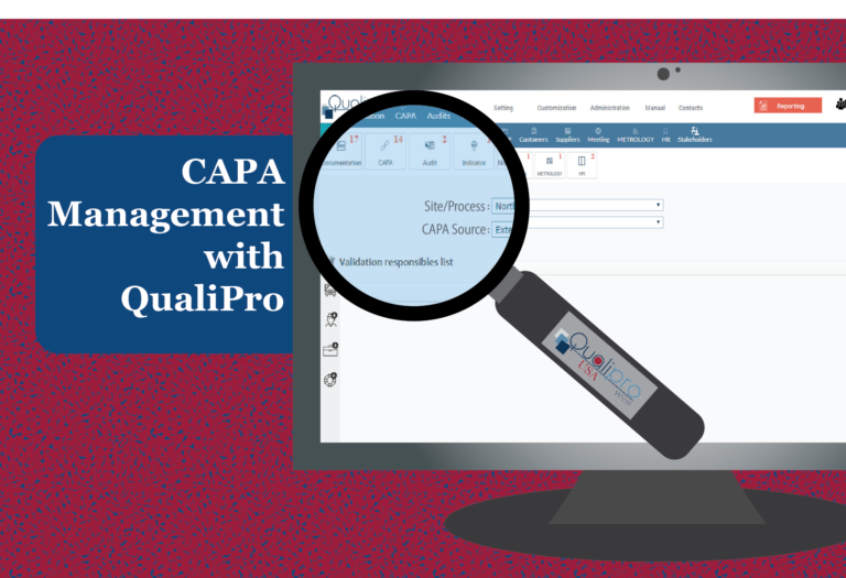 CAPA Management with QualiPro