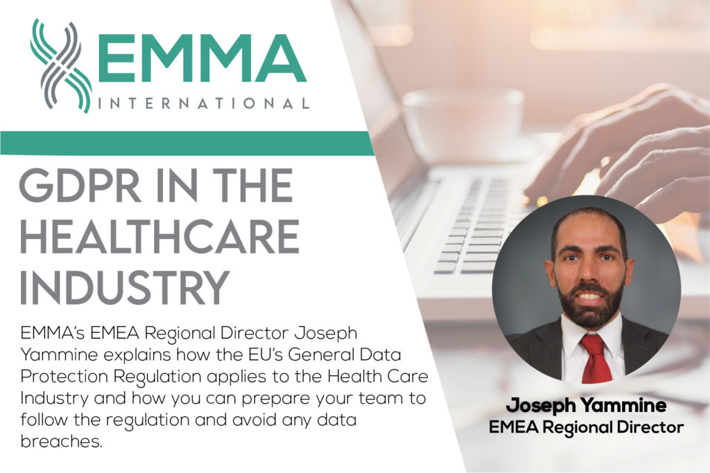 GDPR in the Healthcare Industry