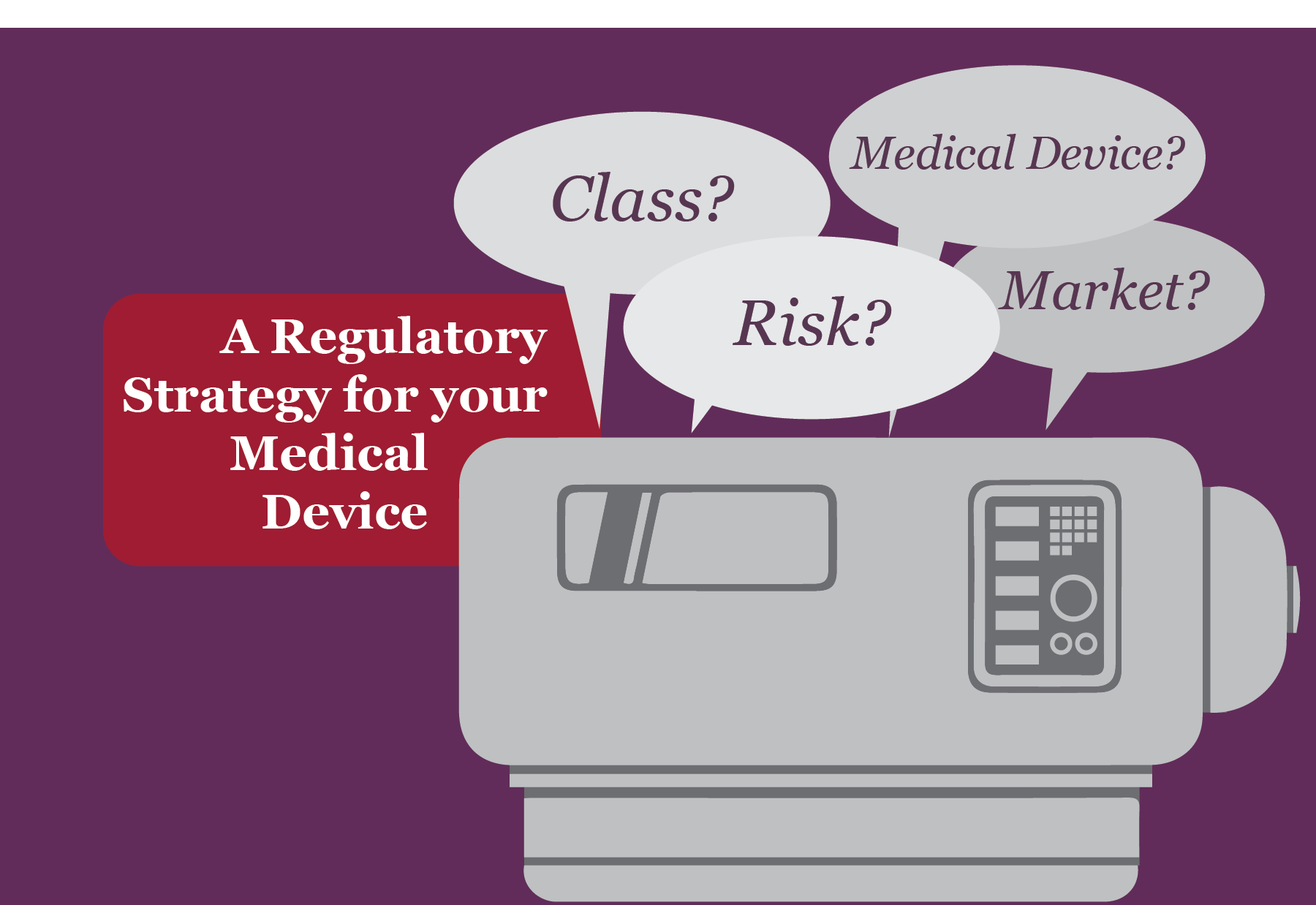 A Regulatory Strategy for your Medical Device
