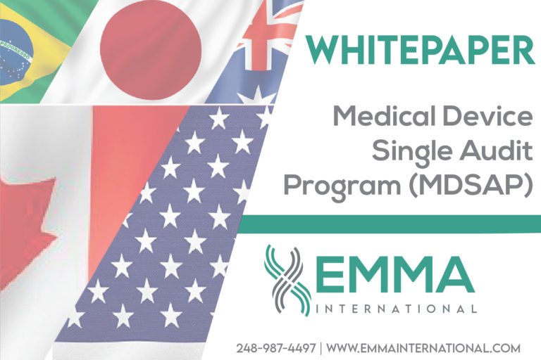 Medical Device Single Audit Program (MDSAP)