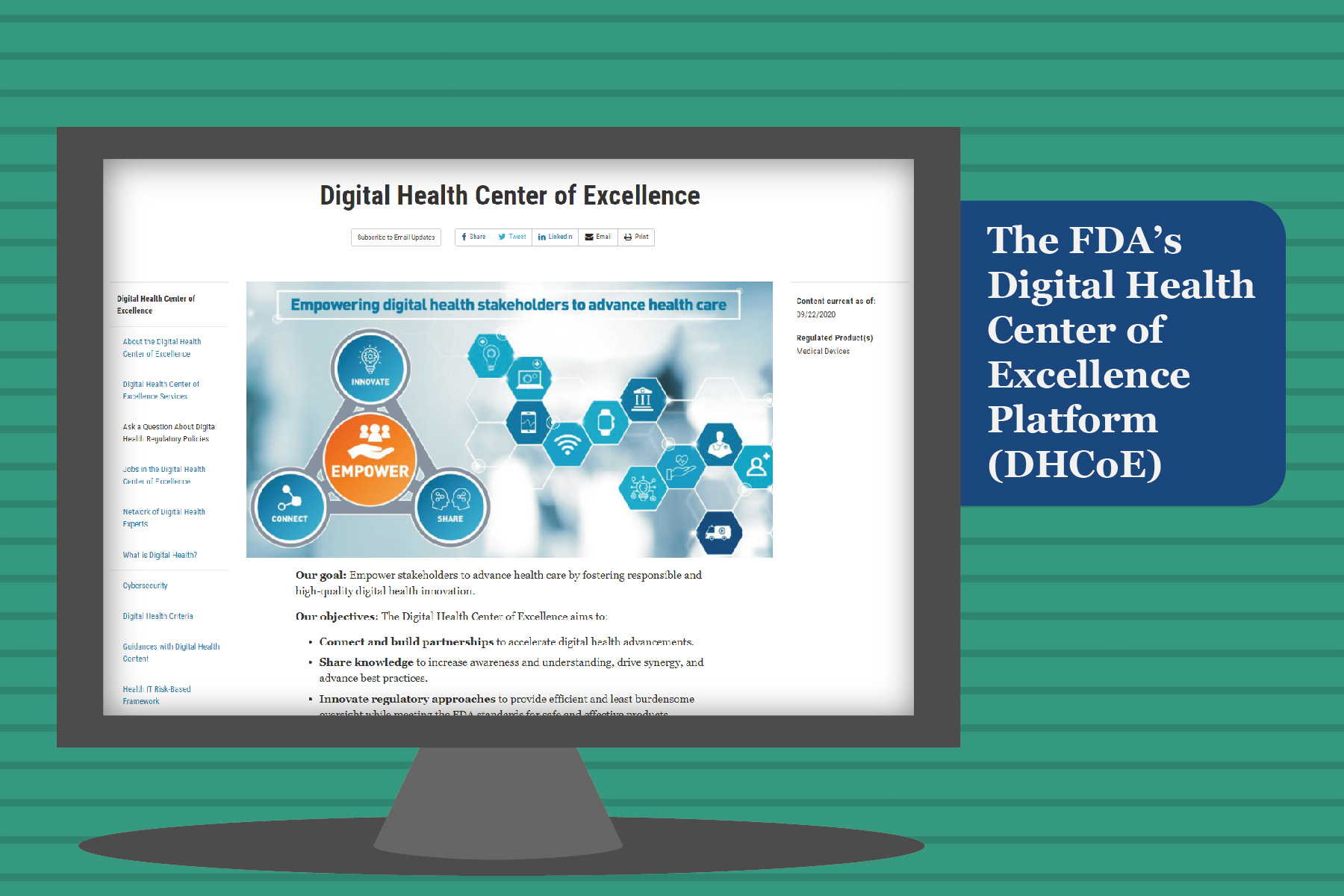 The FDA’s Digital Health Center of Excellence Platform (DHCoE)