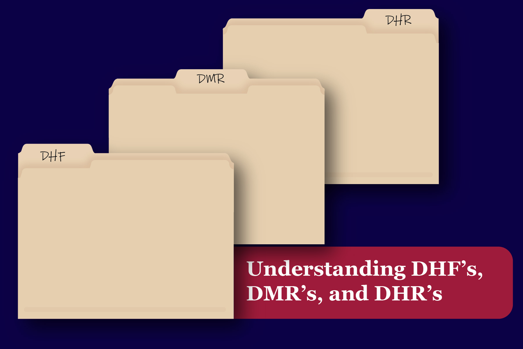 Understanding DHF’s, DMR’s, and DHR’s