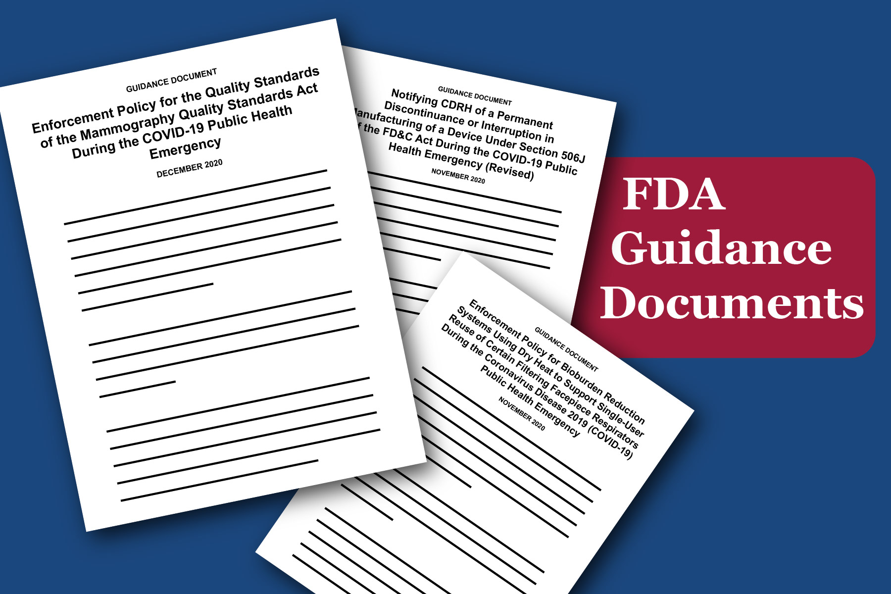 FDA Guidance Documents