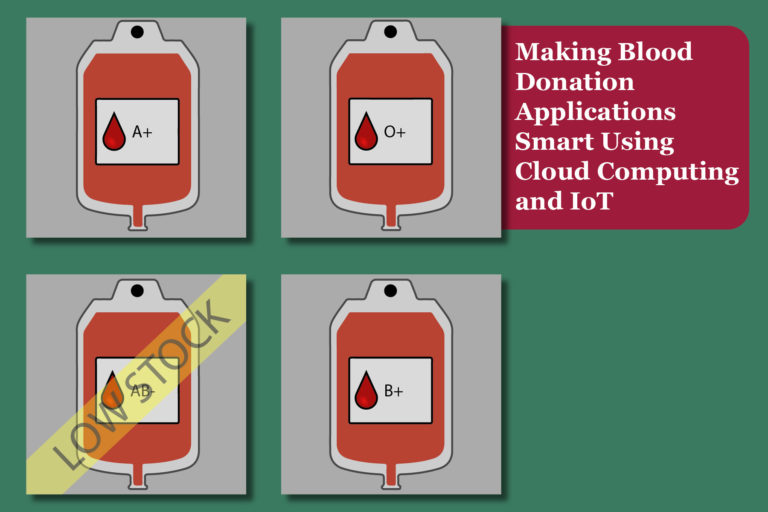 Making Blood Donation Applications Smart Using Cloud Computing and IoT
