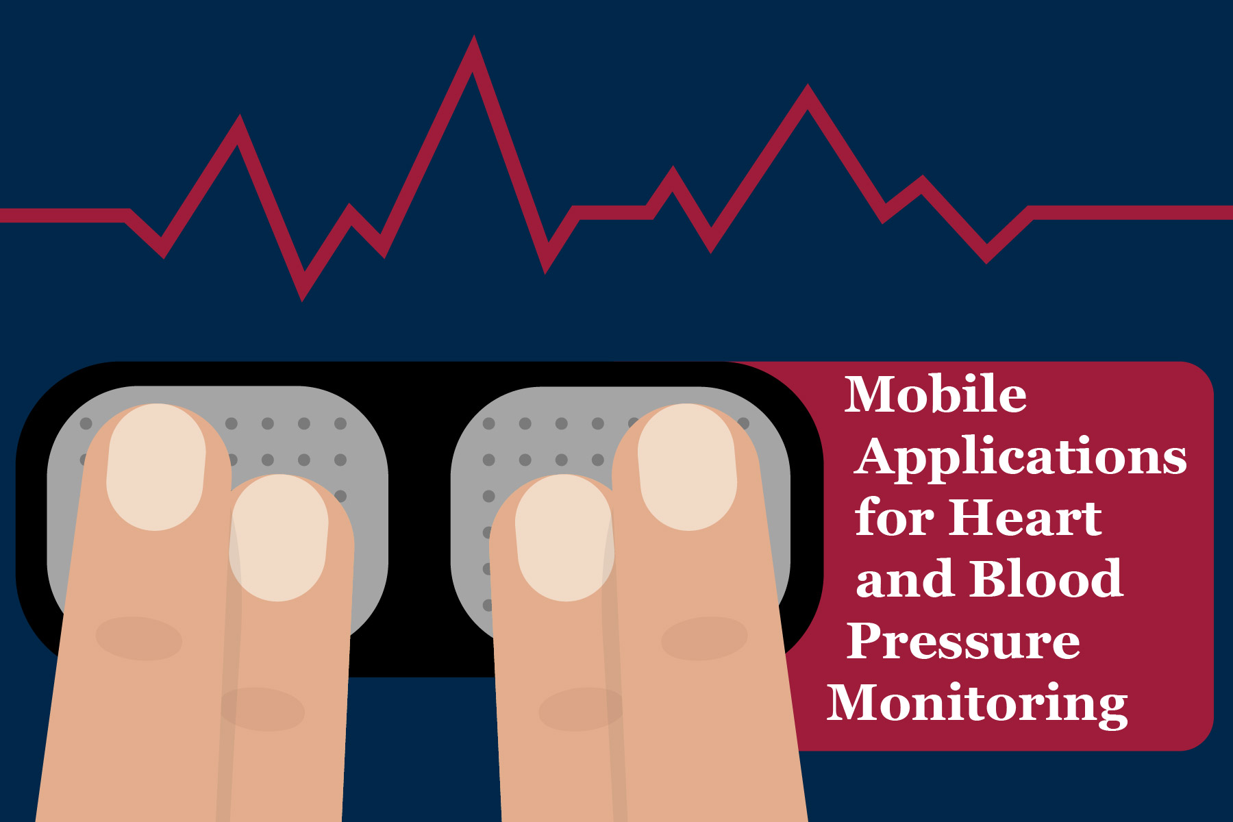 Mobile Applications for Heart and Blood Pressure Monitoring