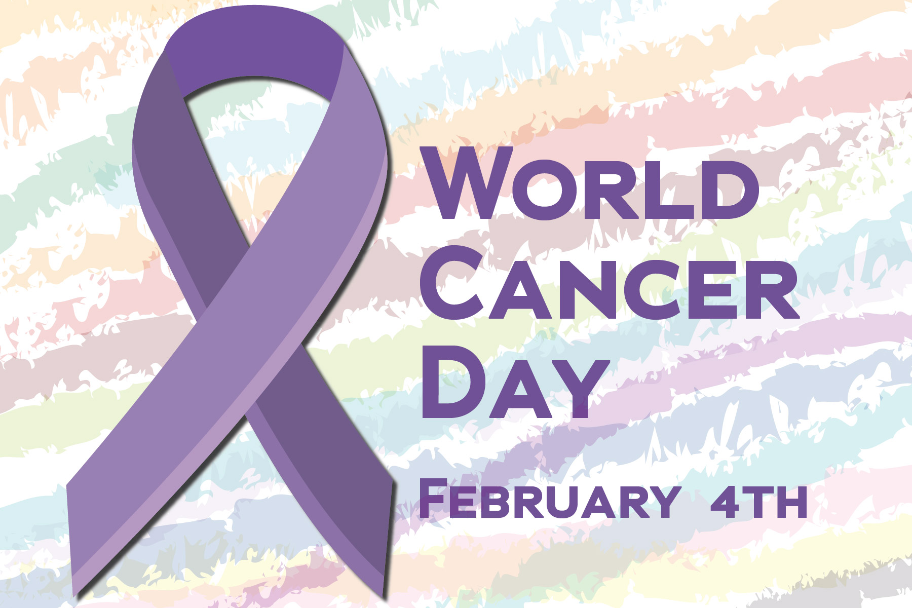 World cancer day graphic for healthcare and medical fields