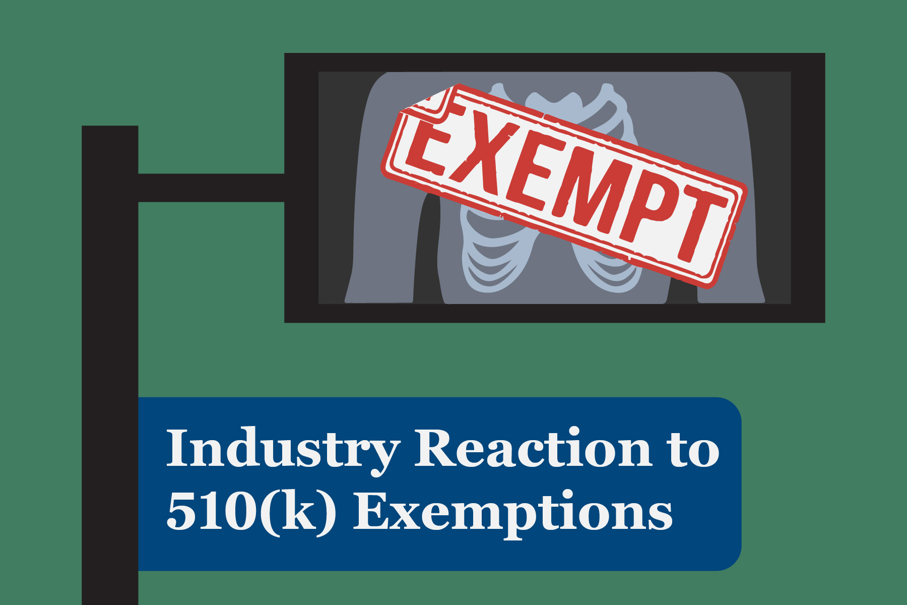 Industry Reaction to 510(k) Exemptions