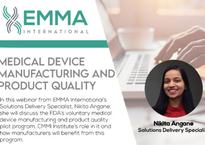 Medical Device Manufacturing and Product Quality