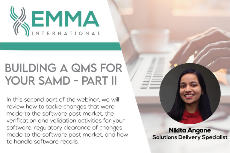 Building a QMS for Your SaMD – Part II