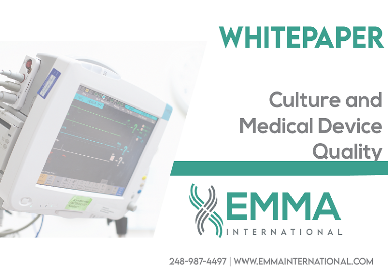 Culture and Medical Device Quality