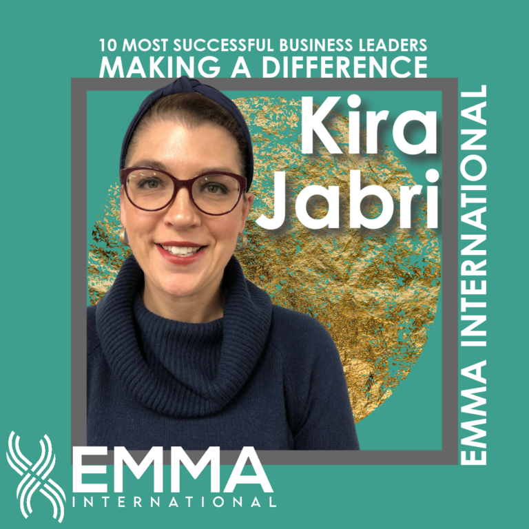 Kira Jabri Recognized as One of the 10 Most Successful Business Leaders Making a Difference in 2023