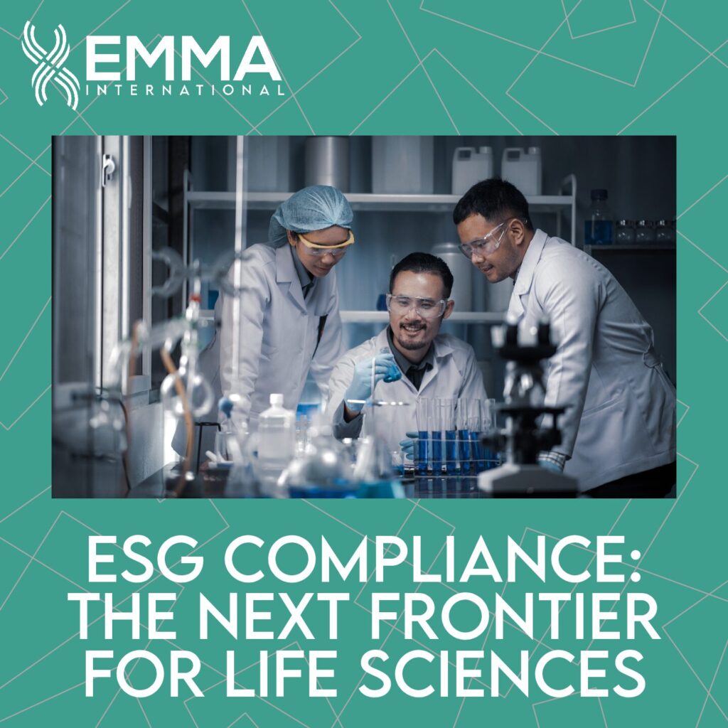 ESG Compliance: The Next Frontier for Life Sciences