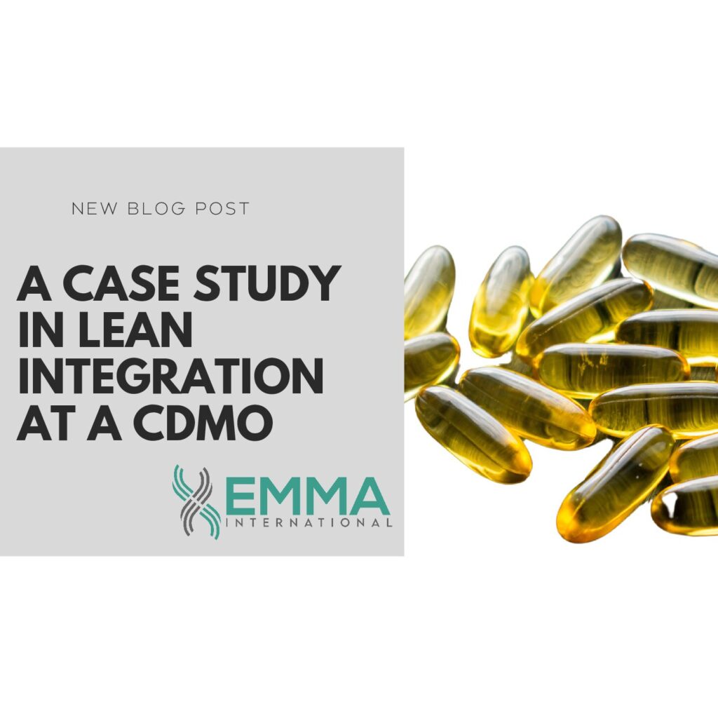 A Case Study in Lean Integration at a CDMO