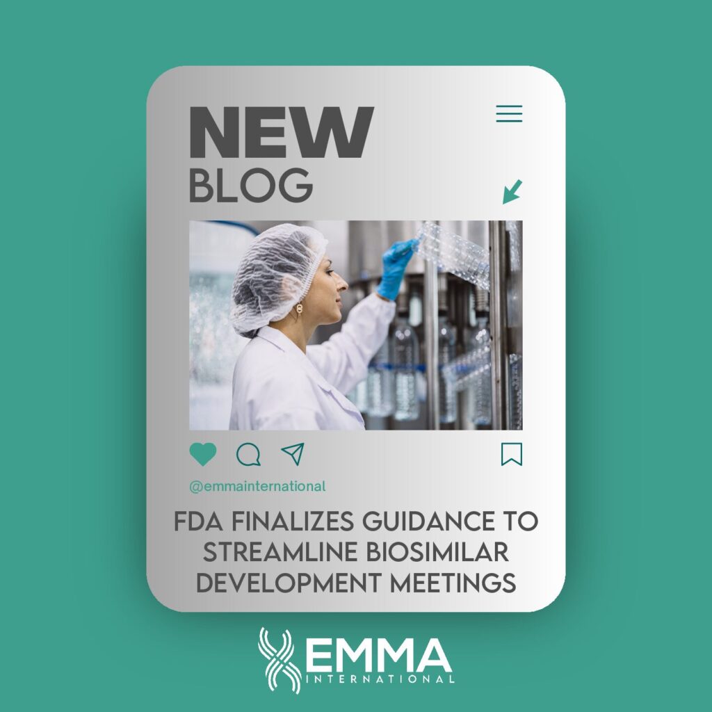 FDA Finalizes Guidance to Streamline Biosimilar Development Meetings
