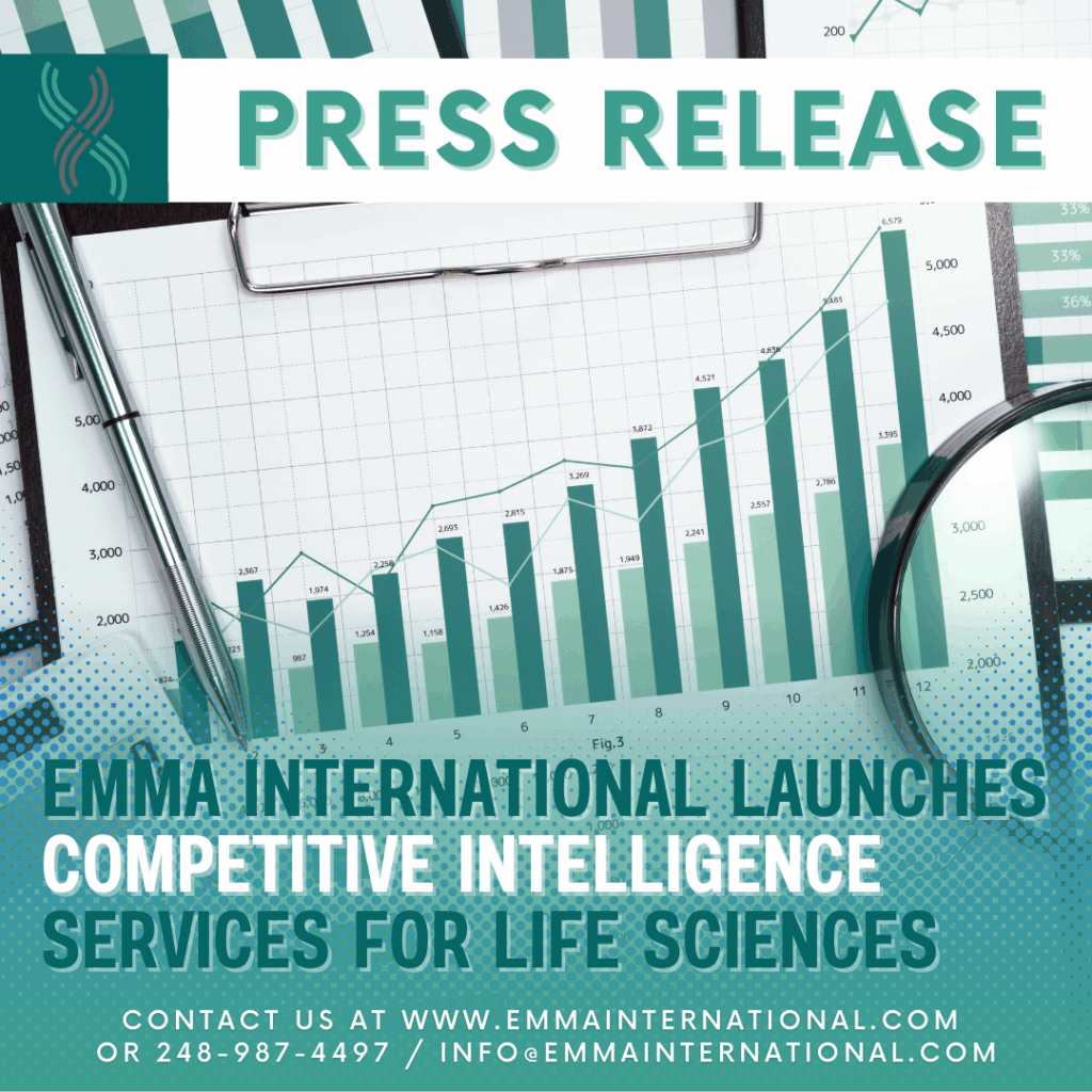 EMMA International Consulting Group, Inc. Launches Competitive Intelligence Services for Life Sciences