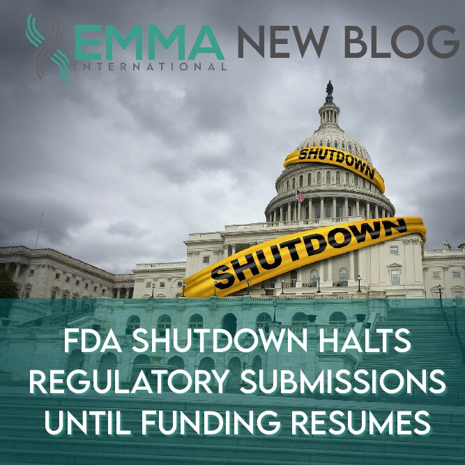 FDA Shutdown Halts Regulatory Submissions Until Funding Resumes