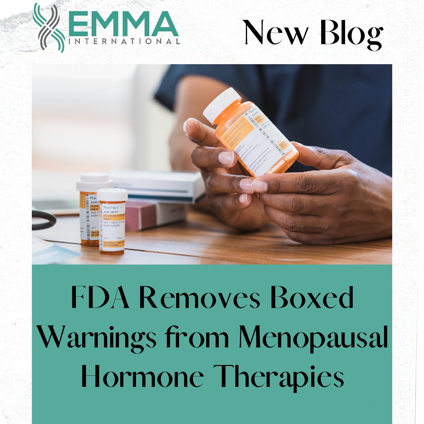 FDA Removes Boxed Warnings from Menopausal Hormone Therapies