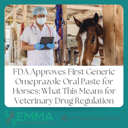FDA Approves First Generic Omeprazole Oral Paste for Horses: What This Means for Veterinary Drug Regulation
