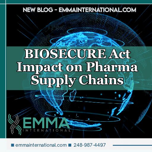 Will the BIOSECURE Act Impact Pharma Supply Chains in 2026? What Life Sciences Companies Need to Prepare For