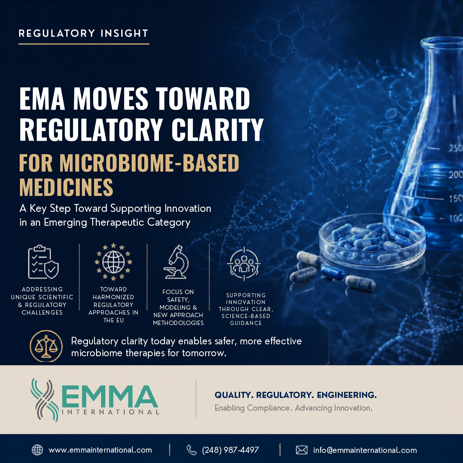 EMA Moves Toward Regulatory Clarity for Microbiome-Based Medicines 