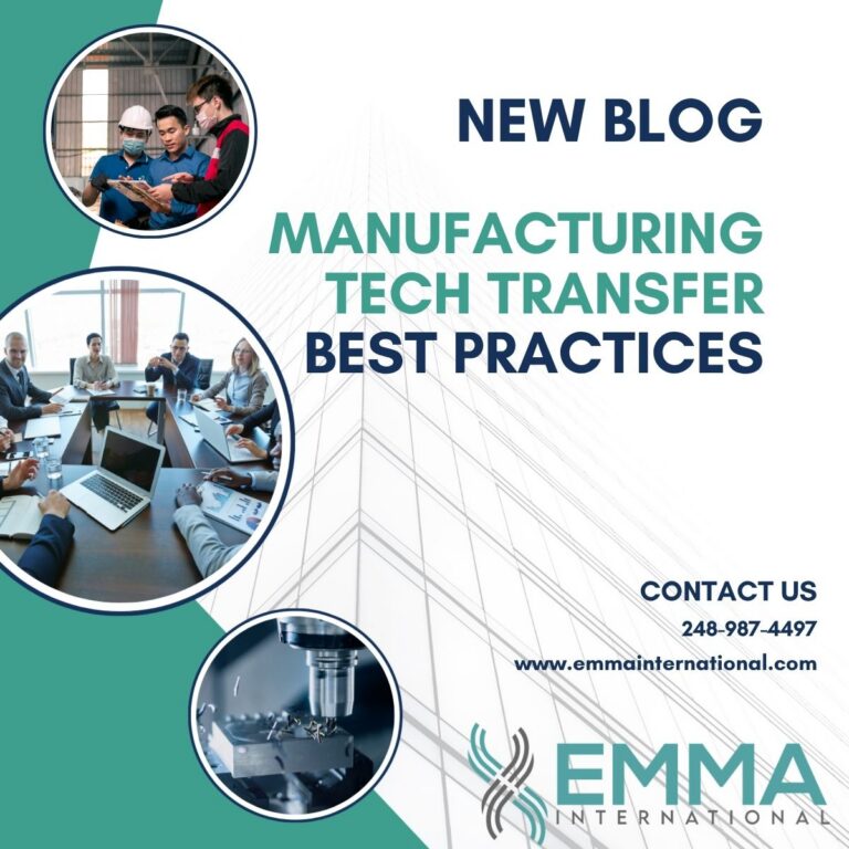 Manufacturing Tech Transfer Best Practices: Reducing Risk and Accelerating Commercial Success