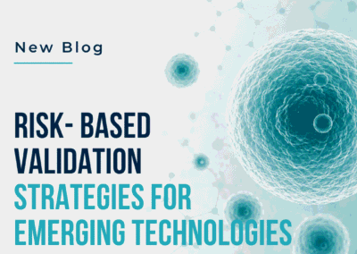 Risk-Based Validation Strategies for Emerging Technologies