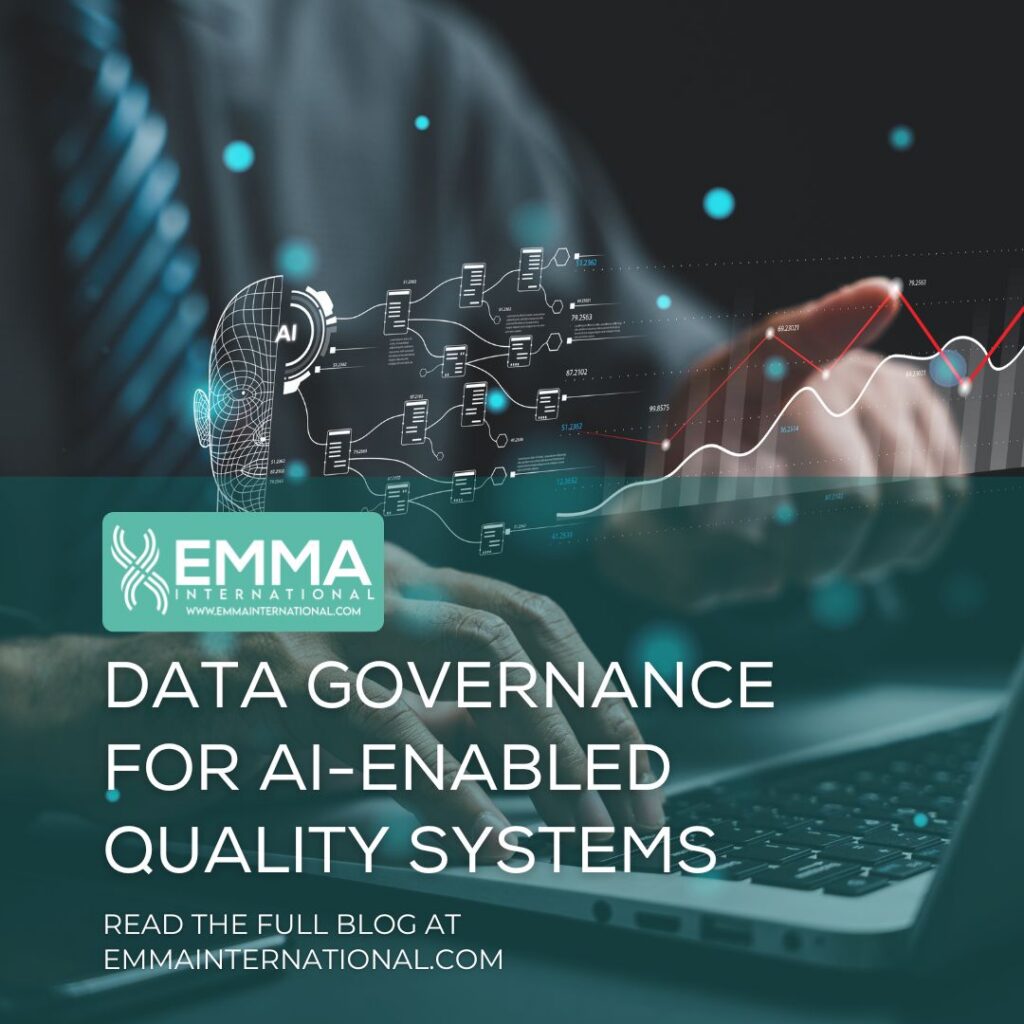 Data Governance for AI-Enabled Quality Systems in Life Sciences