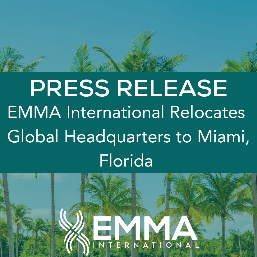 EMMA International Relocates Global Headquarters to Miami, Florida