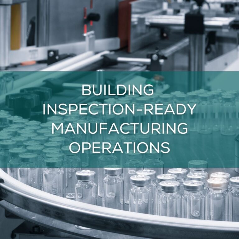 Building Inspection-Ready Manufacturing Operations
